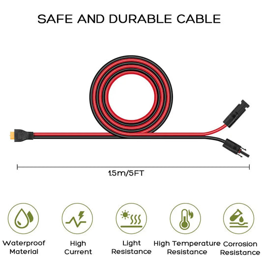 XT60 Cable for ALLPOWERS R600 S2000 Solar Generator