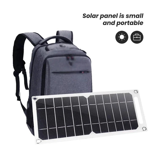 5V Solar Plate With USB Safe Stabilize Charger