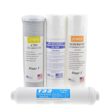 PP Sediment / 5 Micron / 1 Micron PP Cotton+CTO Carbon Filter